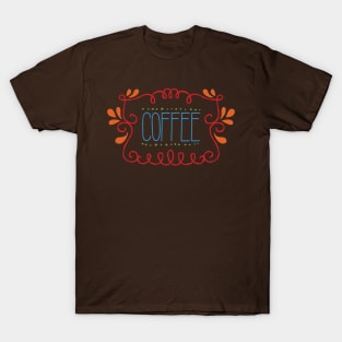 Colorful Coffee T-Shirt
